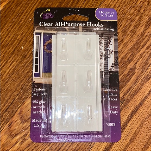 Clear hooks - Picture 1 of 2